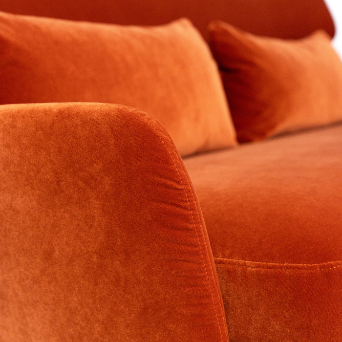 RON Sofa Samt rost