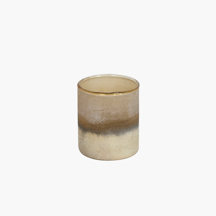 GRADIENT Windlicht gold