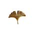 GINGKO Serviettenring einzel gold