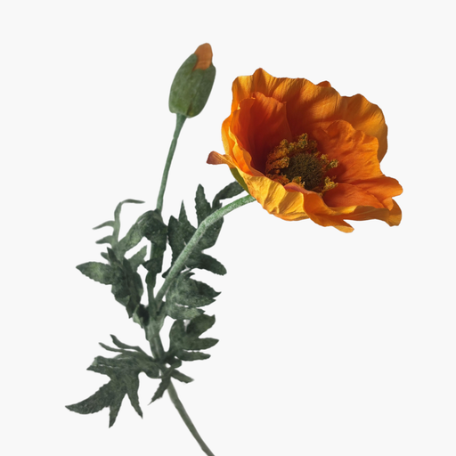 MOHN Kunstblume orange