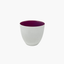 BLOCK Teelichthalter aubergine