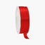 BAND DOUBLEFACE SATIN fein rot