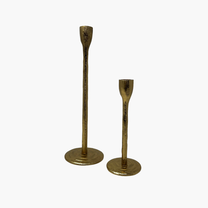 VEGA II Kerzenhalter gold