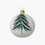KUGEL TANNENBAUM weiß/grün