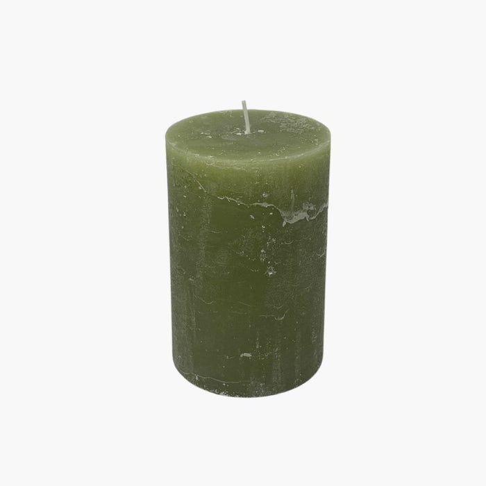 KYRILLA RUSTIC OLIVE  Kerze