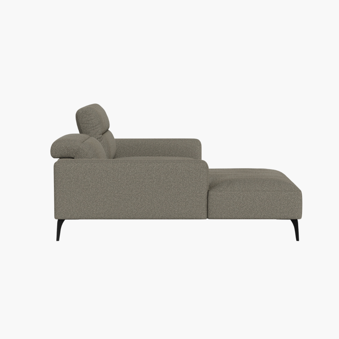 CASSINO 1.5er Sofa mit Récamiere olive