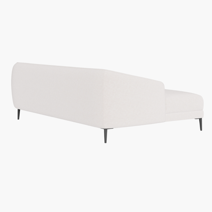 YUNA 1.5er Sofa Récamiere cream