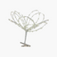 FLOR Blume auf Clip silber