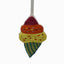 BEADS EISCREME Hänger grün