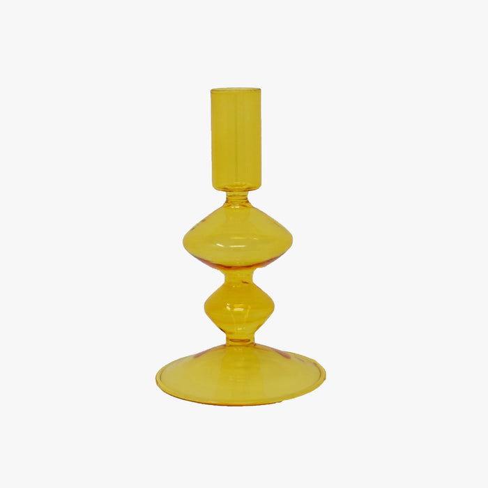 BUBBLE Kerzenhalter gelb