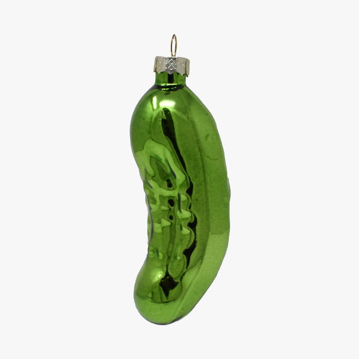 GLASFIGUR GURKE grün