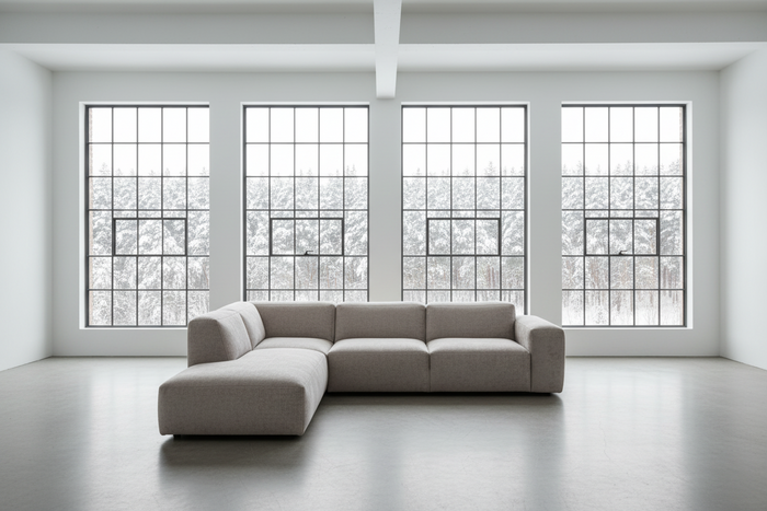 FINO 2,5er Sofa mit Récamiere