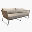 AVA X Outdoor Sofa 3er:  Versand ab Anfang September