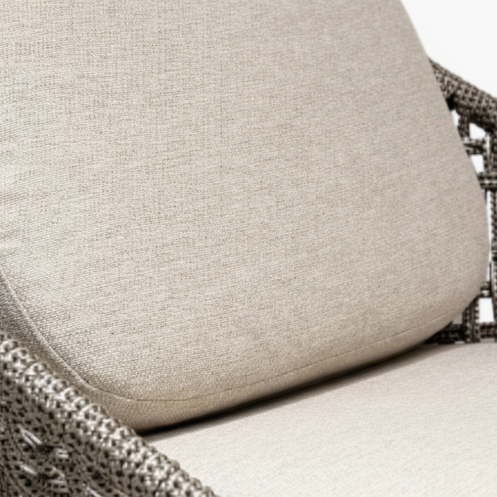MORRISON Einzelsessel grau/beige