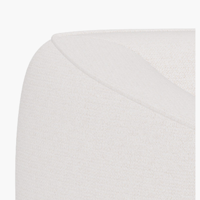YUNA 1.5er Sofa Récamiere cream