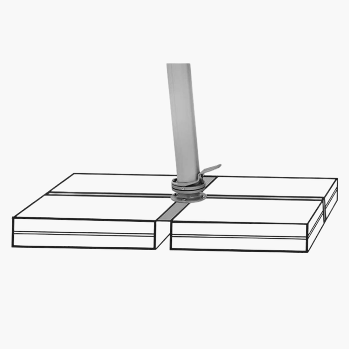 VARIOFLEX SQUARE III Ampelschirm