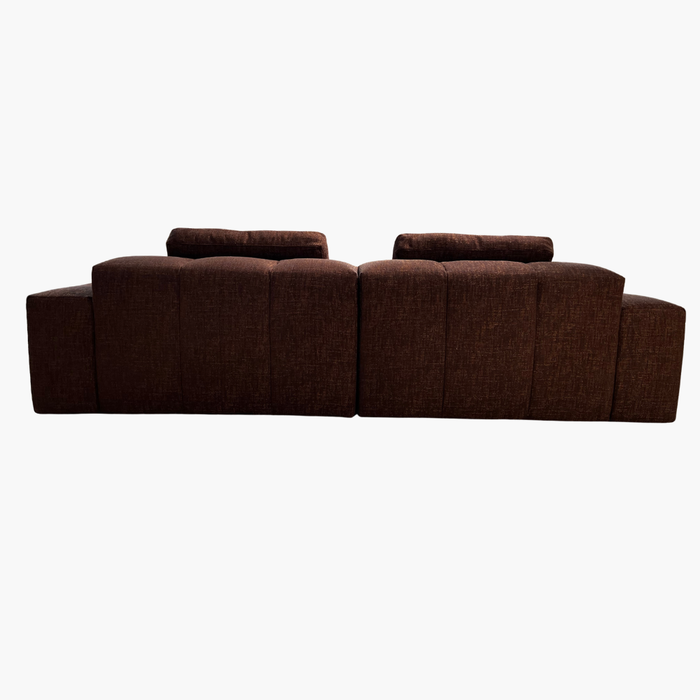 LIAM 1.5er Sofa Rec. rechts umber