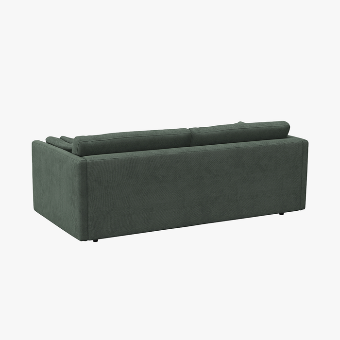 MANON 3er Sofa grün