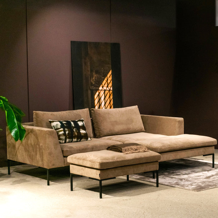SORA Sofa/Hocker taupe