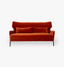 RON Sofa Samt rost