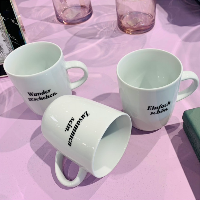 EINFACH SCHÖN Kaffeebecher weiss