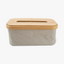 BASSO Taschentuchbox sand/natur