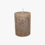 AMINA RUSTIC TAUPE Kerze H9