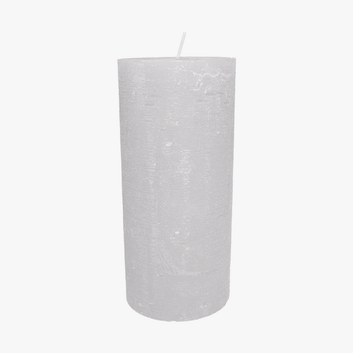 KYRILLA RUSTIC WEISS Kerze