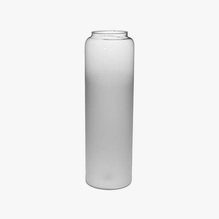 FROSTY Vase weiß/klar