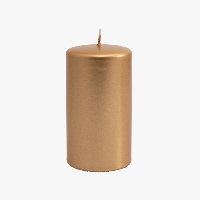 BASE METALLIC Kerze gold