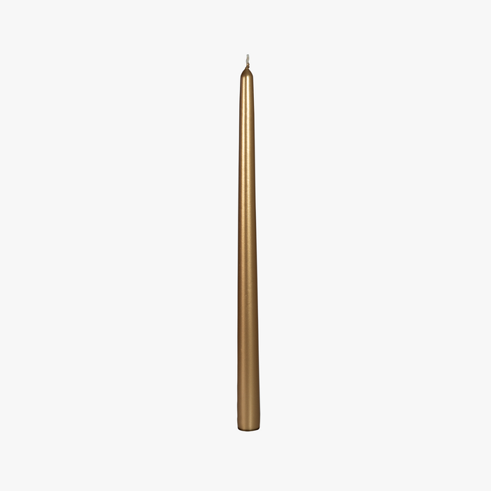 BASE METALLIC Stab- u. Spitzkerzen gold