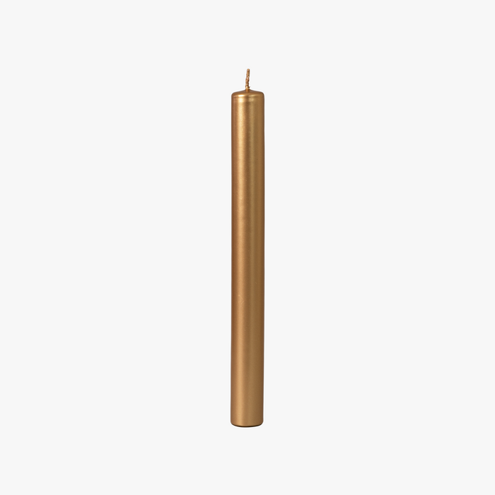 BASE METALLIC Stab- u. Spitzkerzen gold