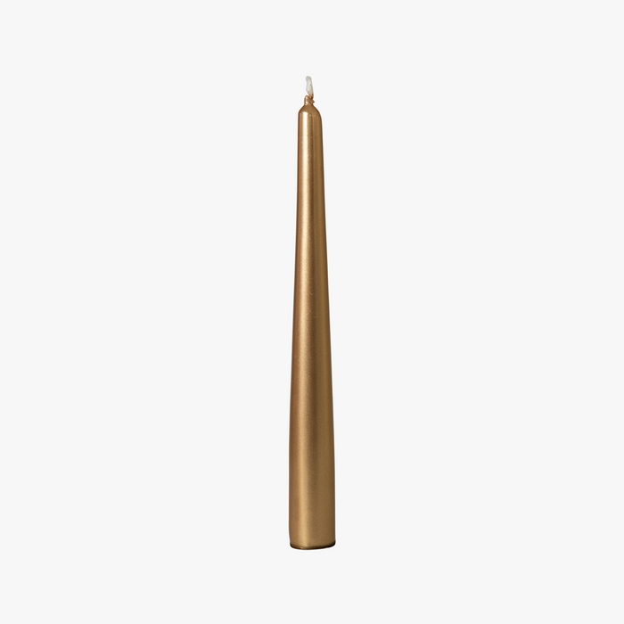 BASE METALLIC Stab- u. Spitzkerzen gold
