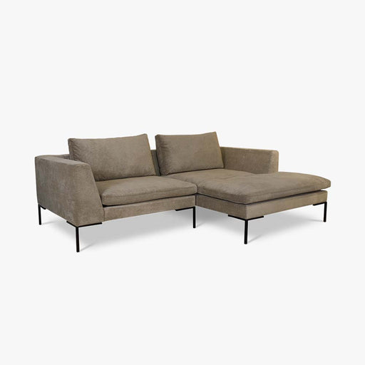 SORA Sofa/Hocker taupe