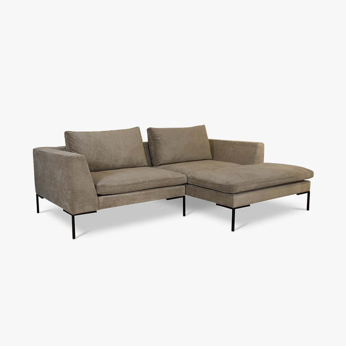 SORA Sofa/Hocker taupe