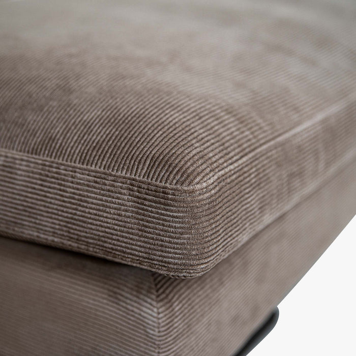 SORA Sofa/Hocker taupe